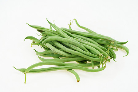餐饮食材蔬菜长豆角摄影图