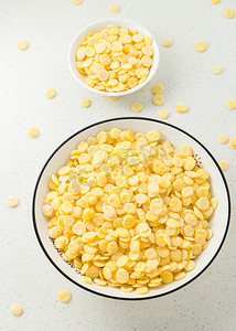 杂粮玉米片摄影图
