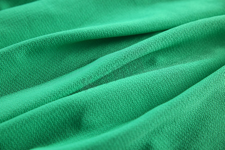 绿色雪纺布料