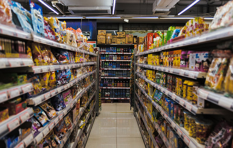 零食详情页摄影照片_超市零食摄影图