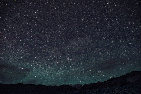 夜景大海摄影照片_夜空星空摄影图