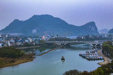 桂林山水风景风光摄影图