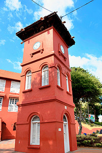英女皇钟楼马来西亚景点摄影图