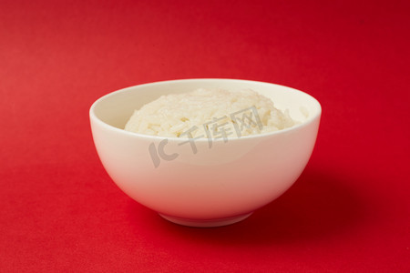 米饭摄影图