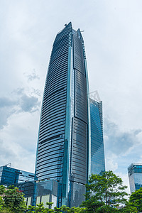 东莞农商行大楼摄影照片_东莞鸿福路高楼大厦摄影图