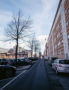 丹麦哥本哈根的街景摄影图