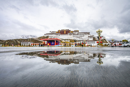 西藏布达拉宫摄影照片_西藏布达拉宫风景摄影图