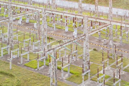 电力系统发电设施摄影图