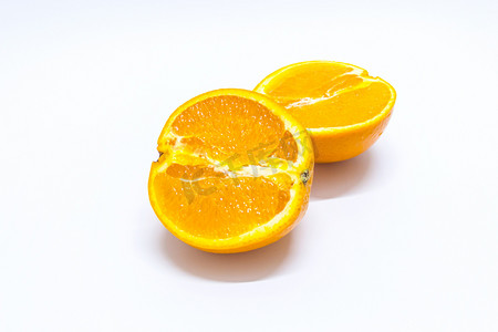 萌萌的橙子摄影照片_橙子水果摄影图