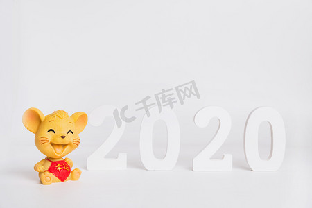 2020摄影照片_2020金鼠摄影图