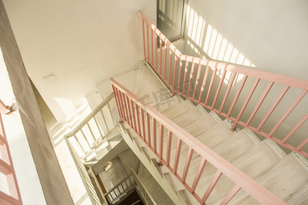 楼房楼梯摄影图