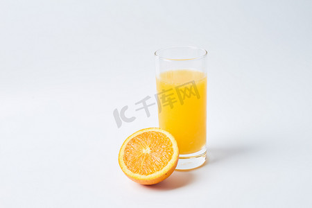 橙汁海报免费摄影照片_水果橙子摄影图