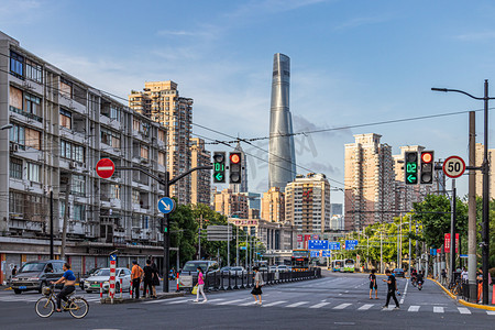 上海街头摄影图