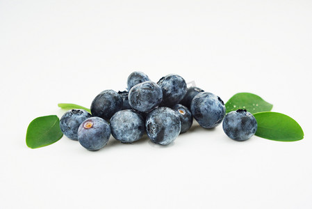 水果蓝莓摄影图