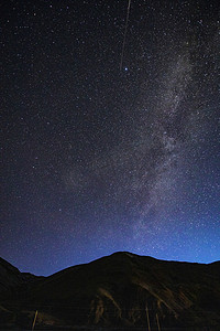 夜晚星空摄影照片_夜空星空摄影图