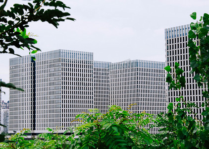 成都城市建筑摄影照片_成都高新科技园建筑摄影图