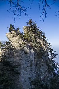 自然风光风景名胜鲁山尧山摄影图