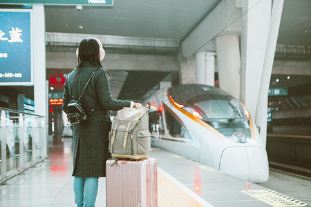 旅行南京攻略摄影照片_坐高铁去旅行