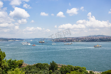 土耳其海上摄影图