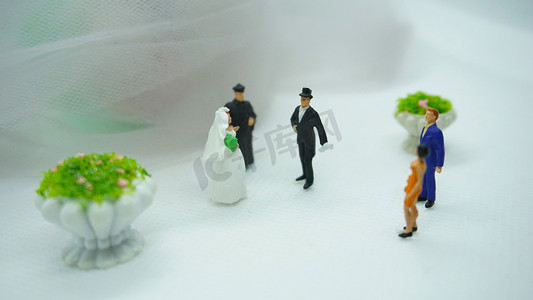 婚礼人形牌迎宾牌摄影照片_婚礼系列520摄影图