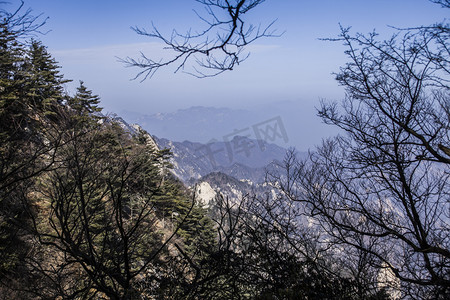 石人山摄影照片_国家地质公园尧山山峰自然风光