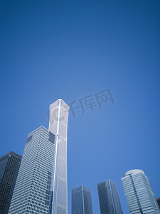 摄影照片_城市建筑风景摄影图