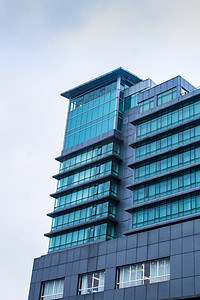 城市高楼建筑商用摄影图
