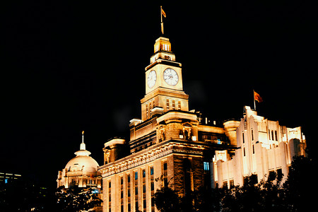博览会入场券摄影照片_上海外滩万国建筑博览群摄影图