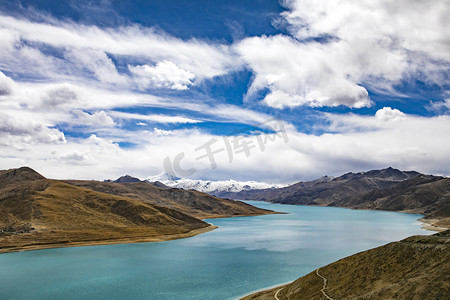 西藏纳木措湖风景区