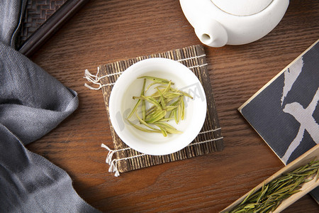 茶叶茶文化展示摄影图