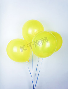 小清新彩色气球摄影照片_气球摄影图