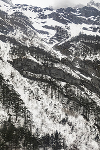 冰山摄影照片_雪峰雪景自然风光08