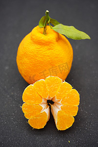 柑橘摄影照片_水果丑橘摄影图