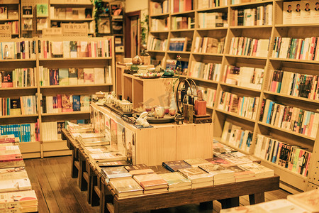 书籍书店书吧摄影图