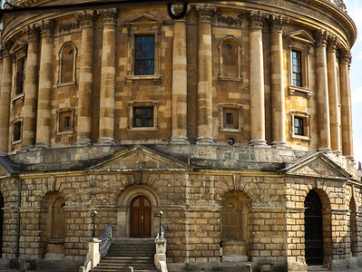 牛津大学历史系大楼正面摄影图