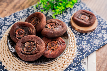 富平柿饼摄影照片_柿子柿饼