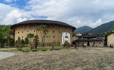 土楼摄影照片_福建土楼-怀远楼