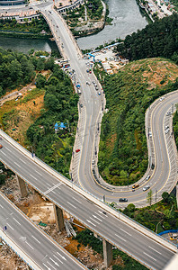 城市交通高速公路摄影图