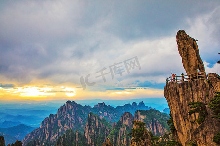 黄山风景区摄影图