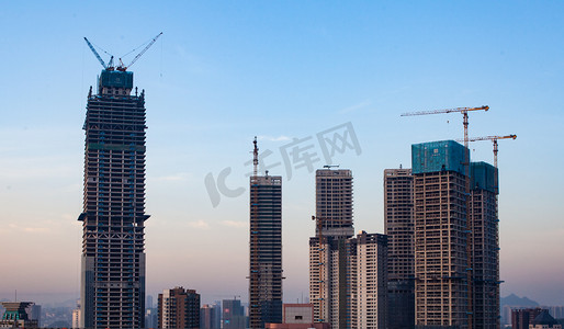 学区房地产广告摄影照片_城市建筑摄影图