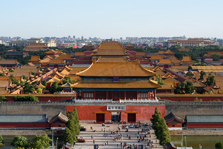 北京故宫博物院摄影图