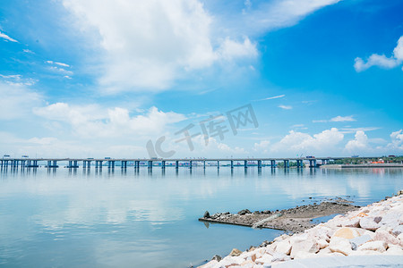 风景摄影照片_海岸线风景图