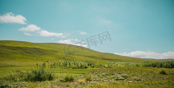 乌兰布统草原摄影照片_内蒙古乌兰布统草原摄影图