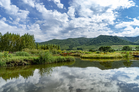 木兰坝上钓鱼台湿地公园