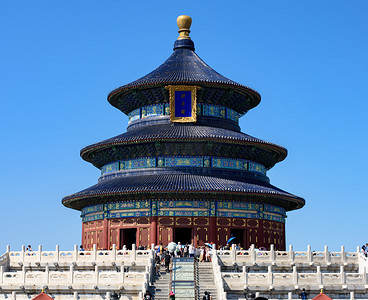 北京龙庆峡景点摄影照片_北京天坛祈年殿