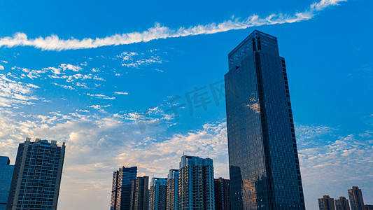 武汉写字楼摄影照片_武汉城市建筑写字楼办公楼摄影图