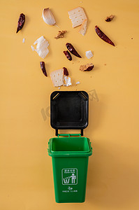 垃圾分类环保摄影照片_垃圾分类环保垃圾箱