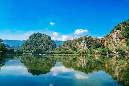 湖景山水七星岩旅游