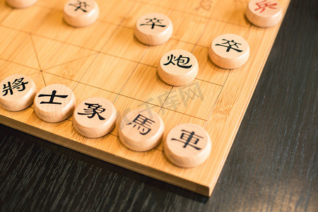 中国象棋棋盘一角