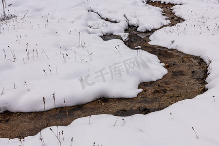 毕棚沟下雪